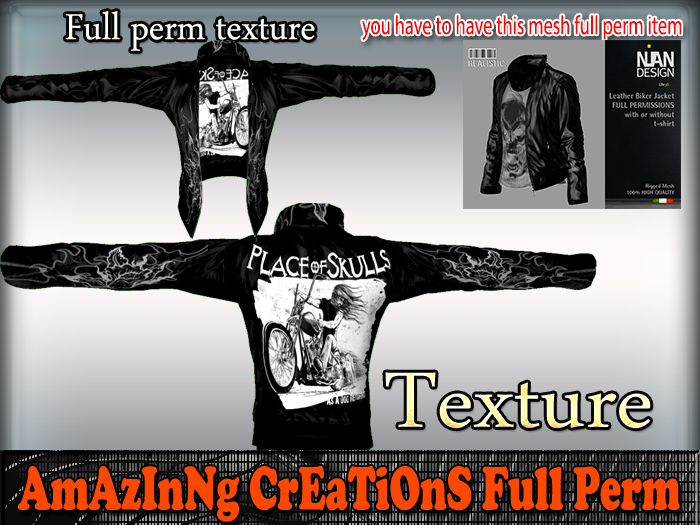 AmAzInG CrEaTiOnS Texture Leather-Jacket 26