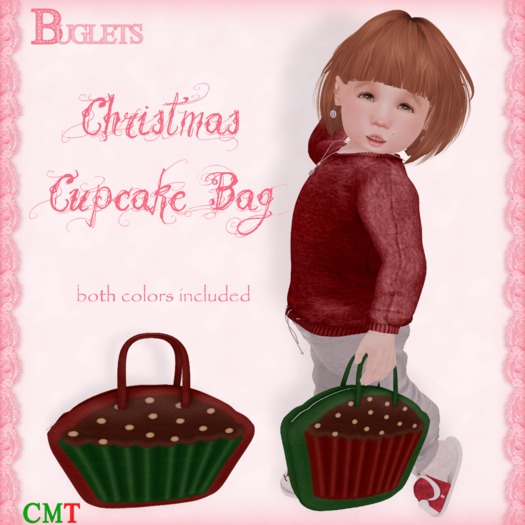 ~*Buglets*~ Christmas Cupcake Bag