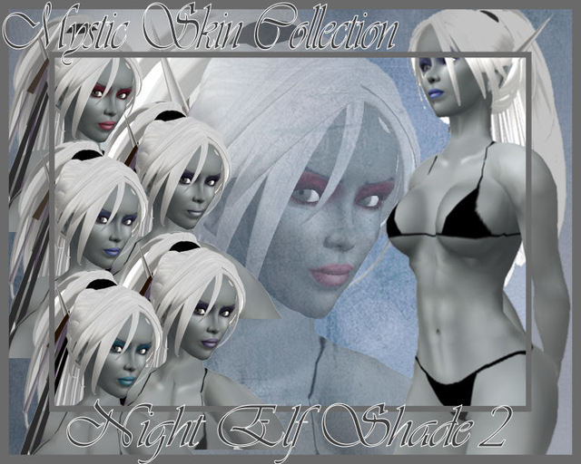 Mystic Skin Night Elf Shade2 Skin Pack