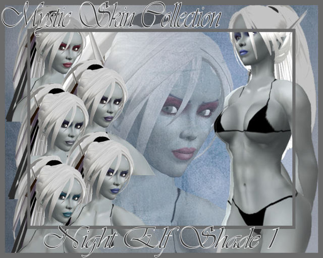 Mystic Skin Night Elf Shade1Skin Pack