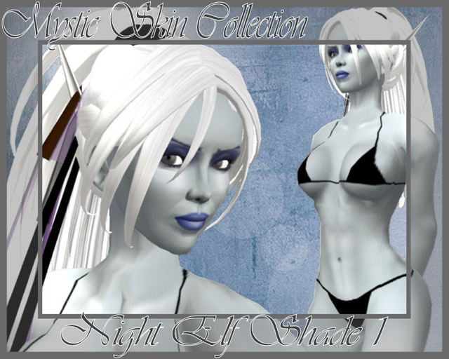 Mystic Skin Night Elf Shade1Blue