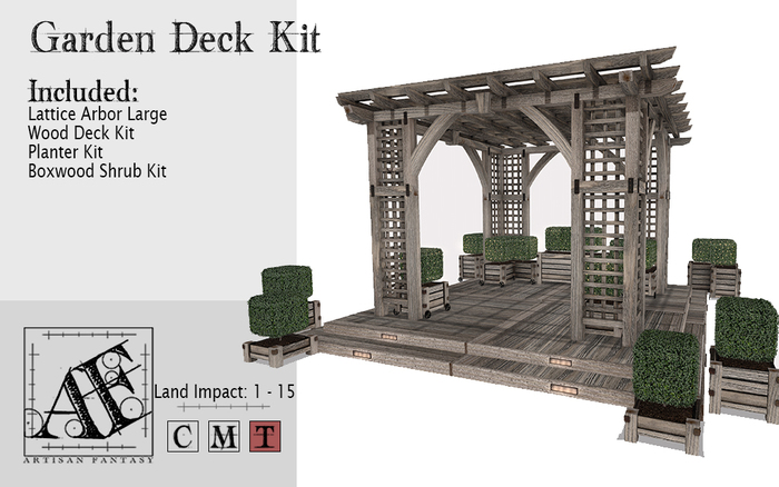 *AF* Garden Deck Kit  (Wear Me)