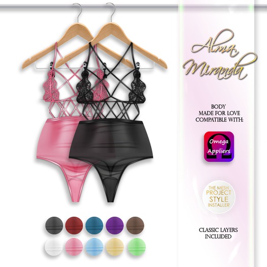 .: AlmaMiranda :. Body Made for Love 10 Color Pack