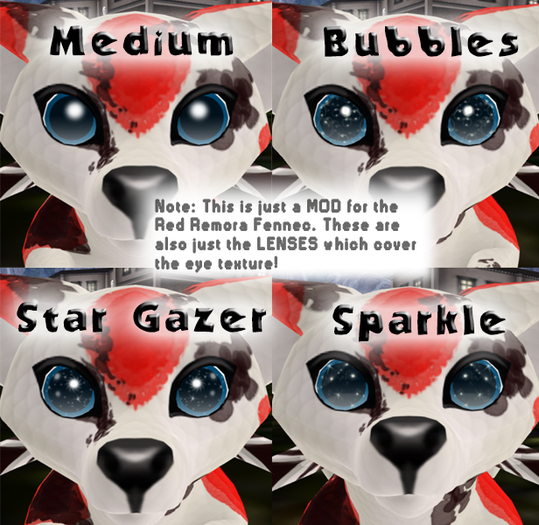[WP]Red Remora Fennec Eye Lense Pack 1