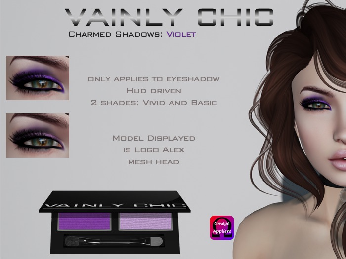 Vainly Chic: Charmed Shadows Violet