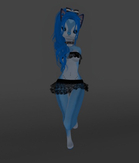 Fierce Fashion ~ Black Lace Ruffle Skirt & Top