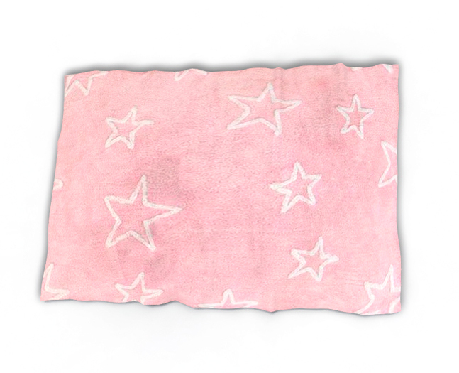 Mesh Rug Home DECOR Carpet PINK STARS