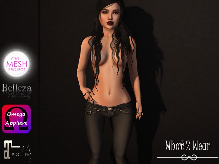 .::What2Wear::. Fair Jeans Black
