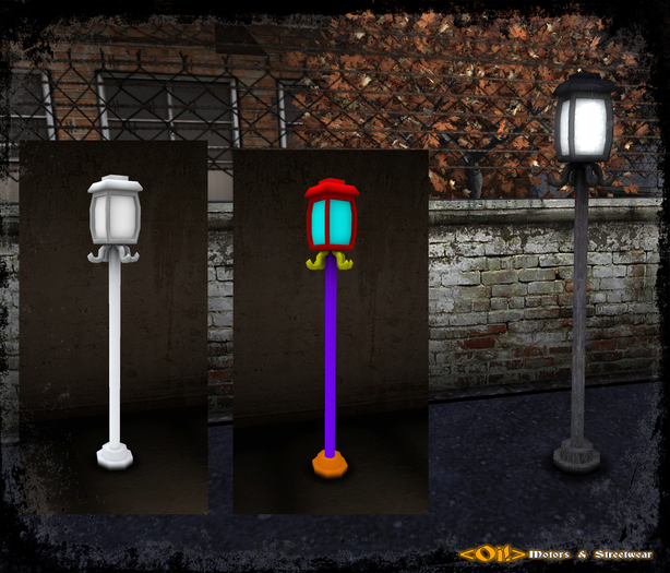 Mesh Street Lamp FULLPERM (boxed)