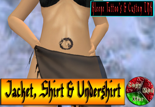 Bellybutton Tattoo Dragon (#1)