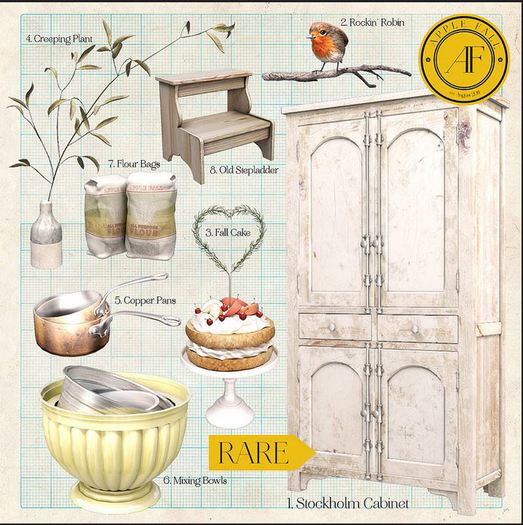 Apple Fall - Baking. Complete Set!