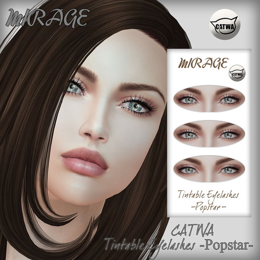 MIRAGE-CATWA Eyelashes -Popstar-