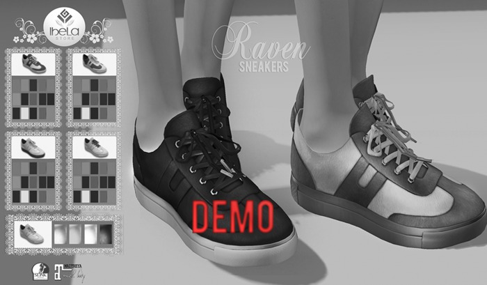 DEMO Ibela Store - Sneakers Raven (Female)