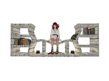 -*-Ashadelles-*- Book Nook - 20 Poses & Animations!