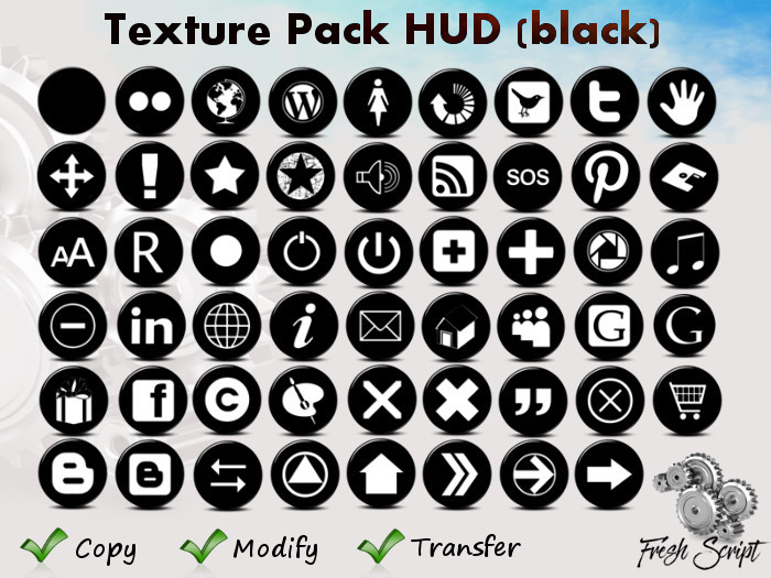 ::jAS:: Texture Pack HUD (black)