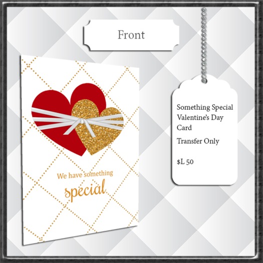 ~FS~ Something Special Valentine's Day Card