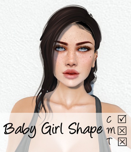 **AT-KRI** Body Shop Baby Girl_Catwa Bento Shape (DEMO)