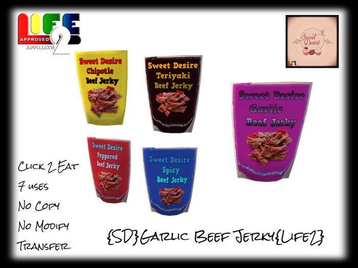 {SD}Garlic Beef Jerky{Life2}