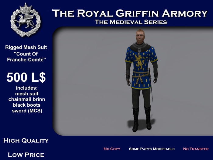 Armor Count Of Franche-Comte