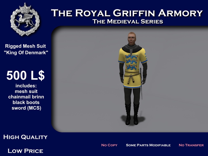 Armor King Of Denmark