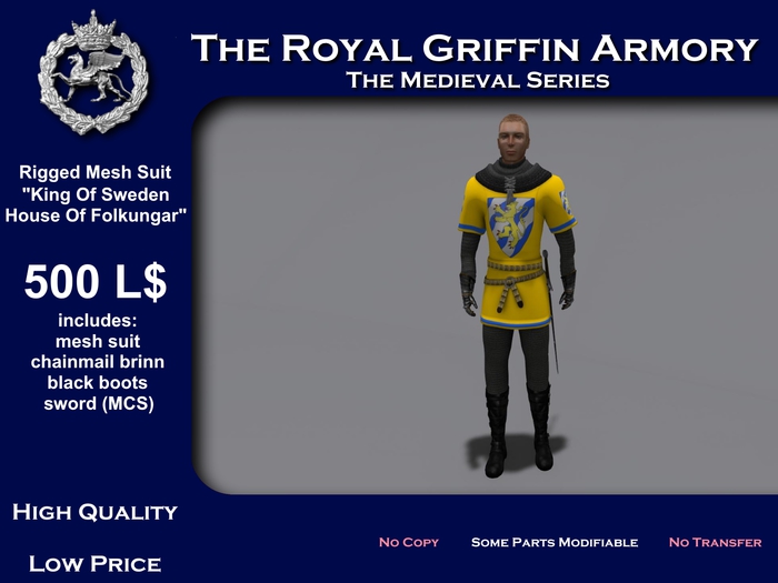 Armor King Of Sweden