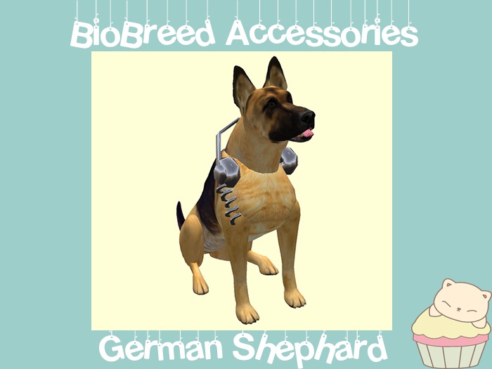 :ellie: German Shepherd Headphone + Wire