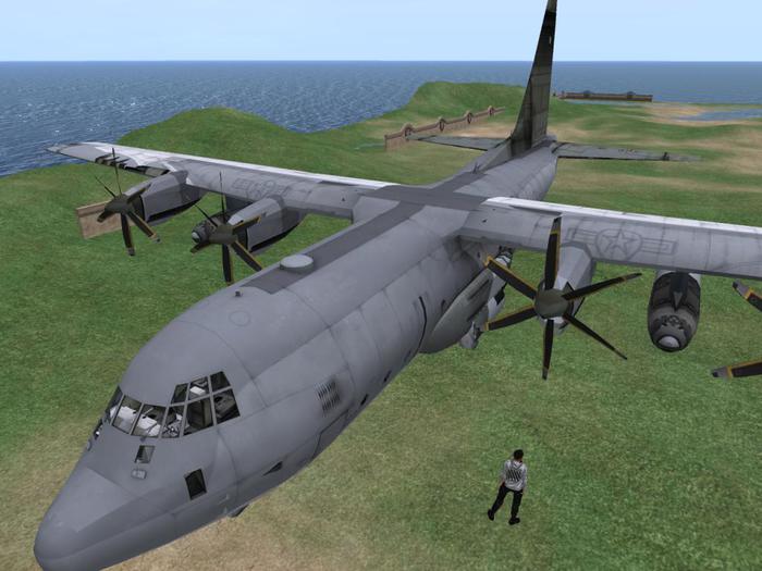 c-130 hercules airplane