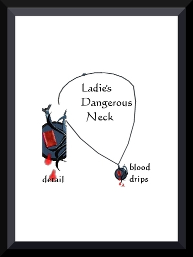 Blood Jewel Necklace
