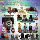 JIAN PeeWee Puffs :: Pocket White BOX