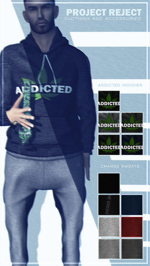 prclothing. Addicted Hoody : 