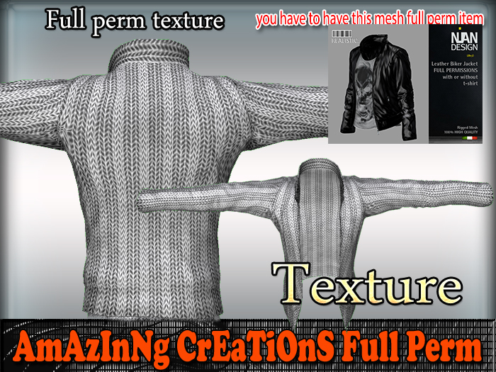 AmAzInG CrEaTiOnS Texture Leather-Jacket 47