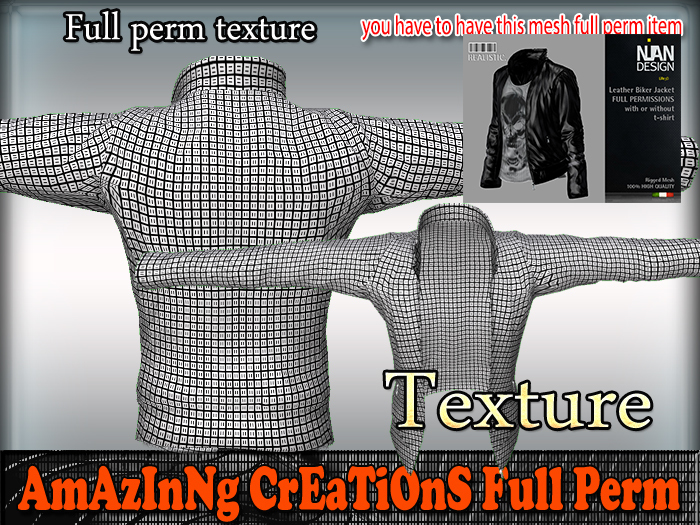 AmAzInG CrEaTiOnS Texture Leather-Jacket 49