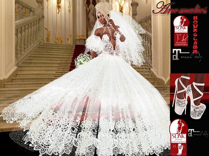 Wedding dress Openwork passion