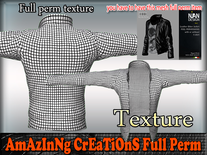 AmAzInG CrEaTiOnS Texture Leather-Jacket 53