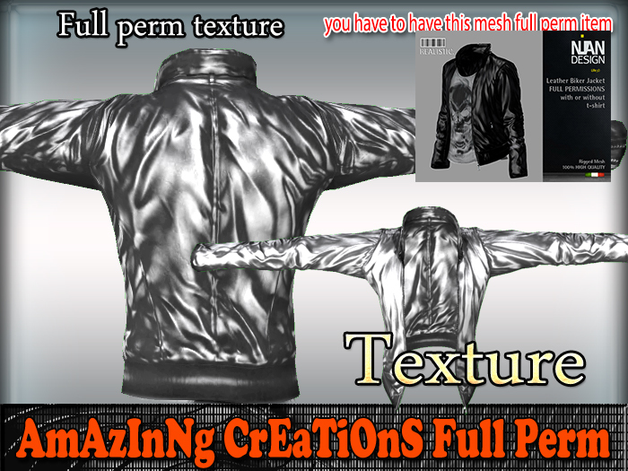 AmAzInG CrEaTiOnS Texture Leather-Jacket 59