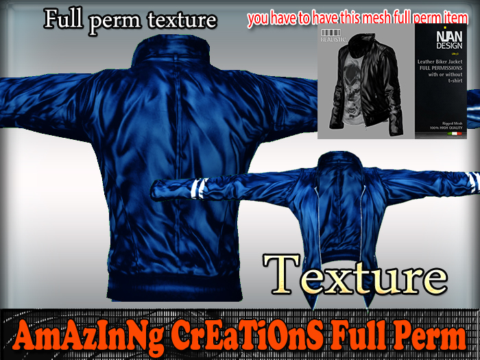 AmAzInG CrEaTiOnS Texture Leather-Jacket 60