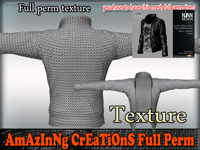 AmAzInG CrEaTiOnS Texture Leather-Jacket 61