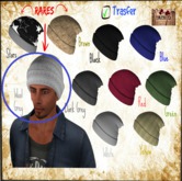 Orchid Hat Lois  - Wool Grey (RARE)