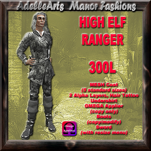 AdelleArts High Elf Ranger