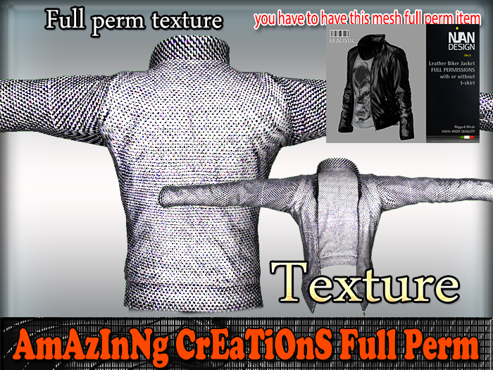 AmAzInG CrEaTiOnS Texture Leather-Jacket 80