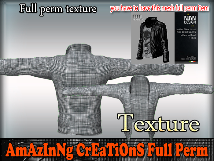 AmAzInG CrEaTiOnS Texture Leather-Jacket 83