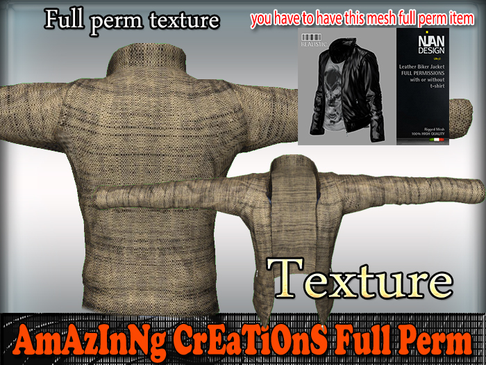 AmAzInG CrEaTiOnS Texture Leather-Jacket 87