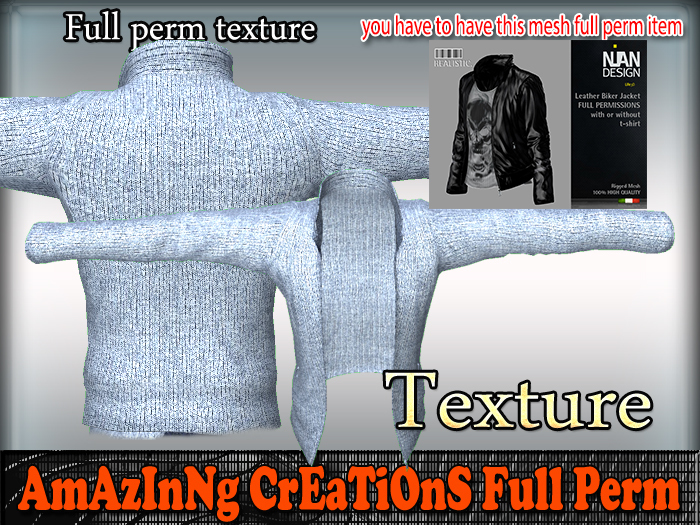 AmAzInG CrEaTiOnS Texture Leather-Jacket 92