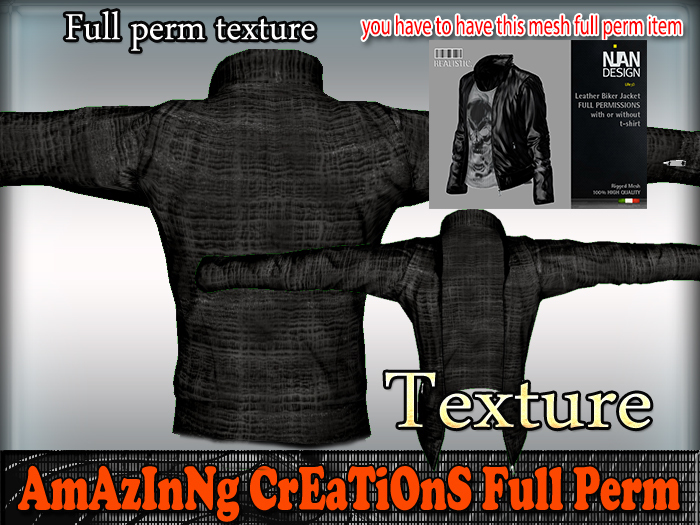 AmAzInG CrEaTiOnS Texture Leather-Jacket 93