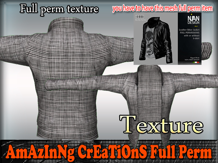 AmAzInG CrEaTiOnS Texture Leather-Jacket 96