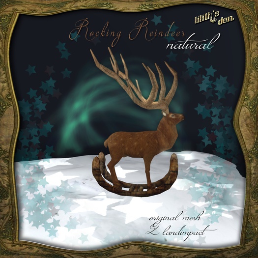 Lilith's Den Rocking Reindeer - natural - copy