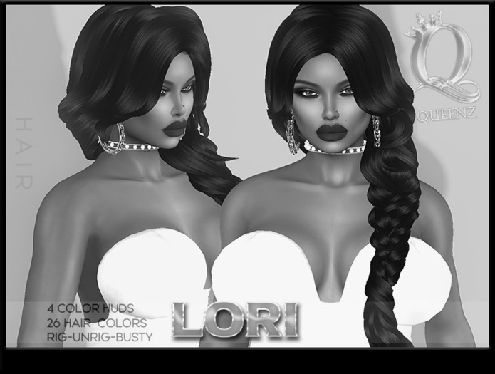 {H} Lori (Rigged Mesh Hair) *DEMO*
