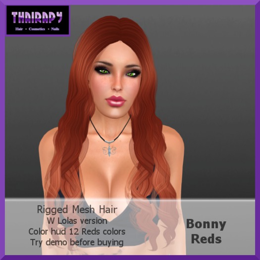 tHAIRapy Bonny Hair Reds - Wear