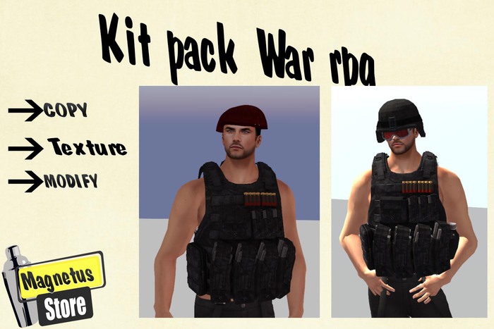 Kit pack War rpg