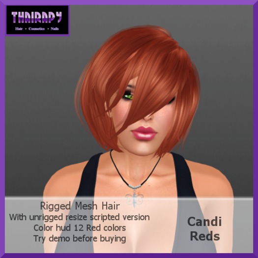 tHAIRapy Candi Hair Reds - Wear
